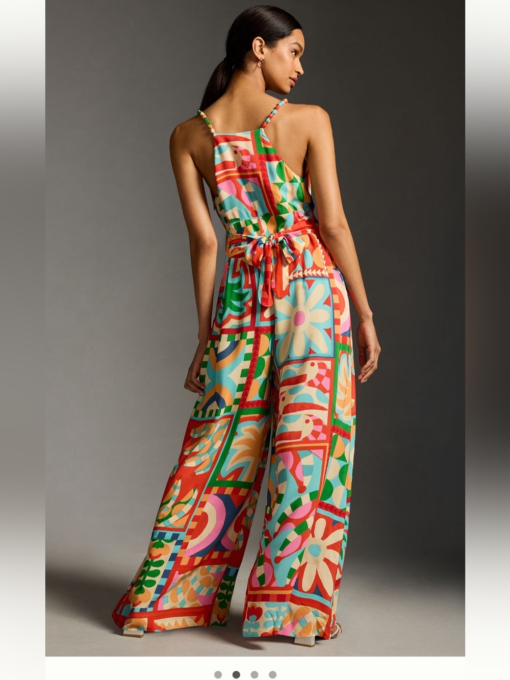 FARM Rio Cutout Halter Jumpsuit - Picture 2 of 9